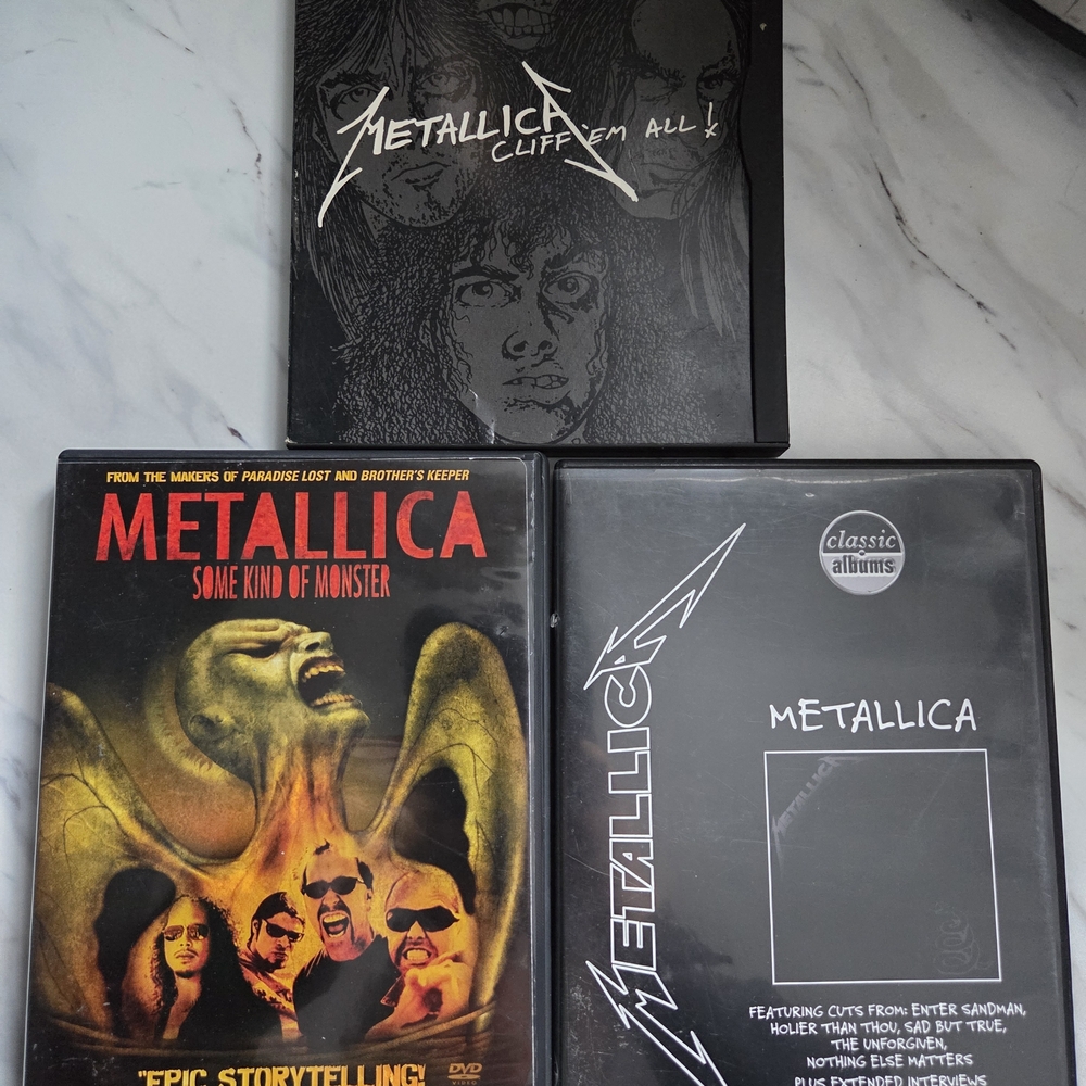 Metallica Live DVD Lot